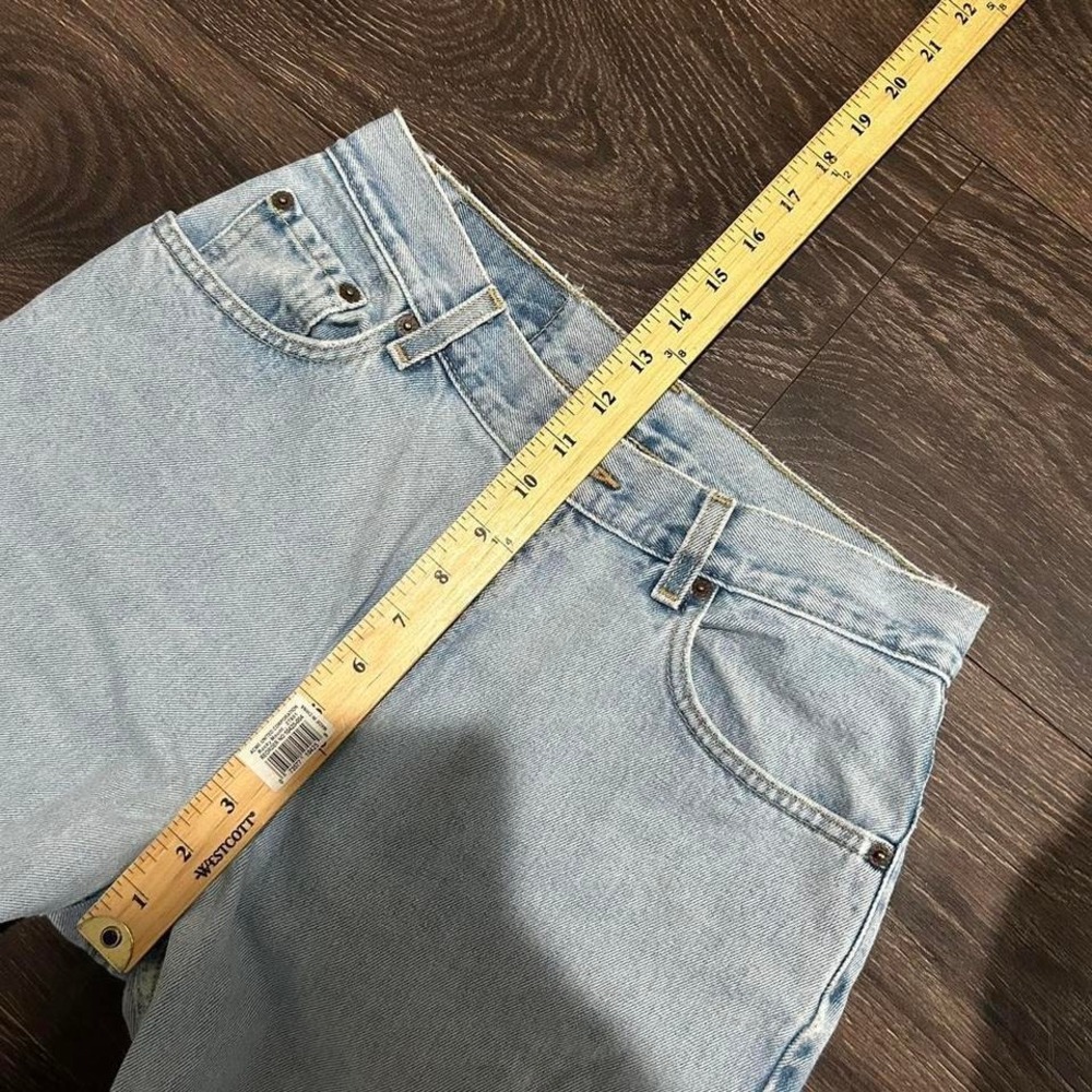 Vintage women's Levi's 550 light wash high rise tapered denim jeans pants - Picture 5 of 8